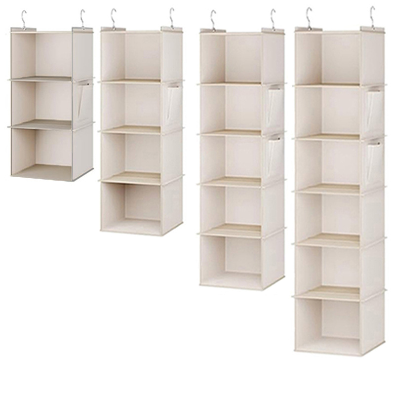 Baby Clothing Storage - خزانة تخزين صفائح الخيزران متعددة الطبقات