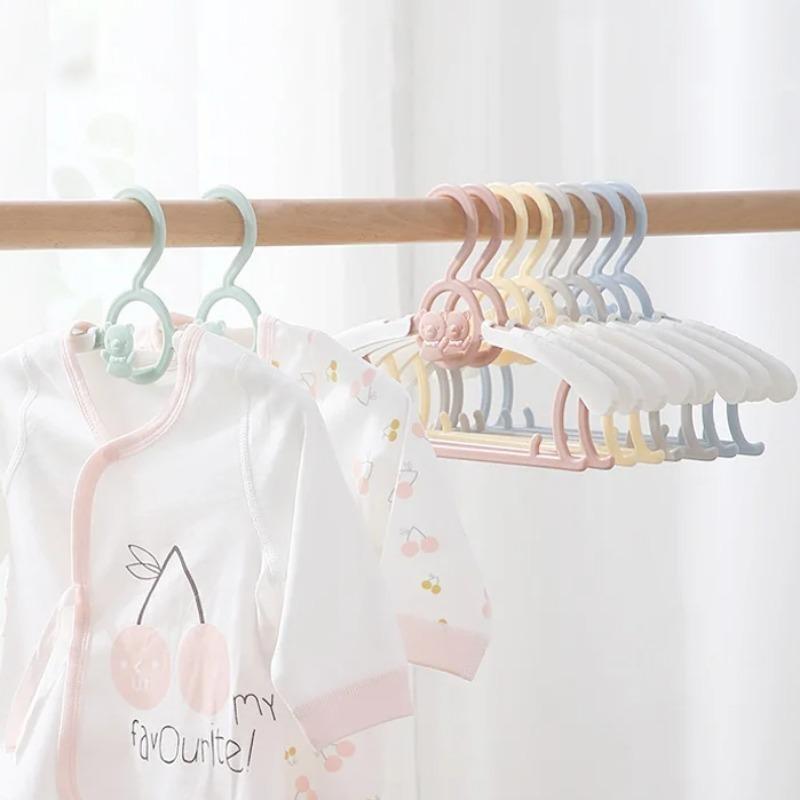 Baby Clothing Drying Rack - 10 قطع من شماعات ملابس الأطفال