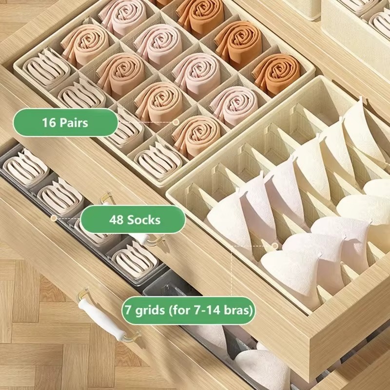 1-2 قطعة قماش غير منسوج صندوق  - مراجعة Baby Clothing Organizer وسعره