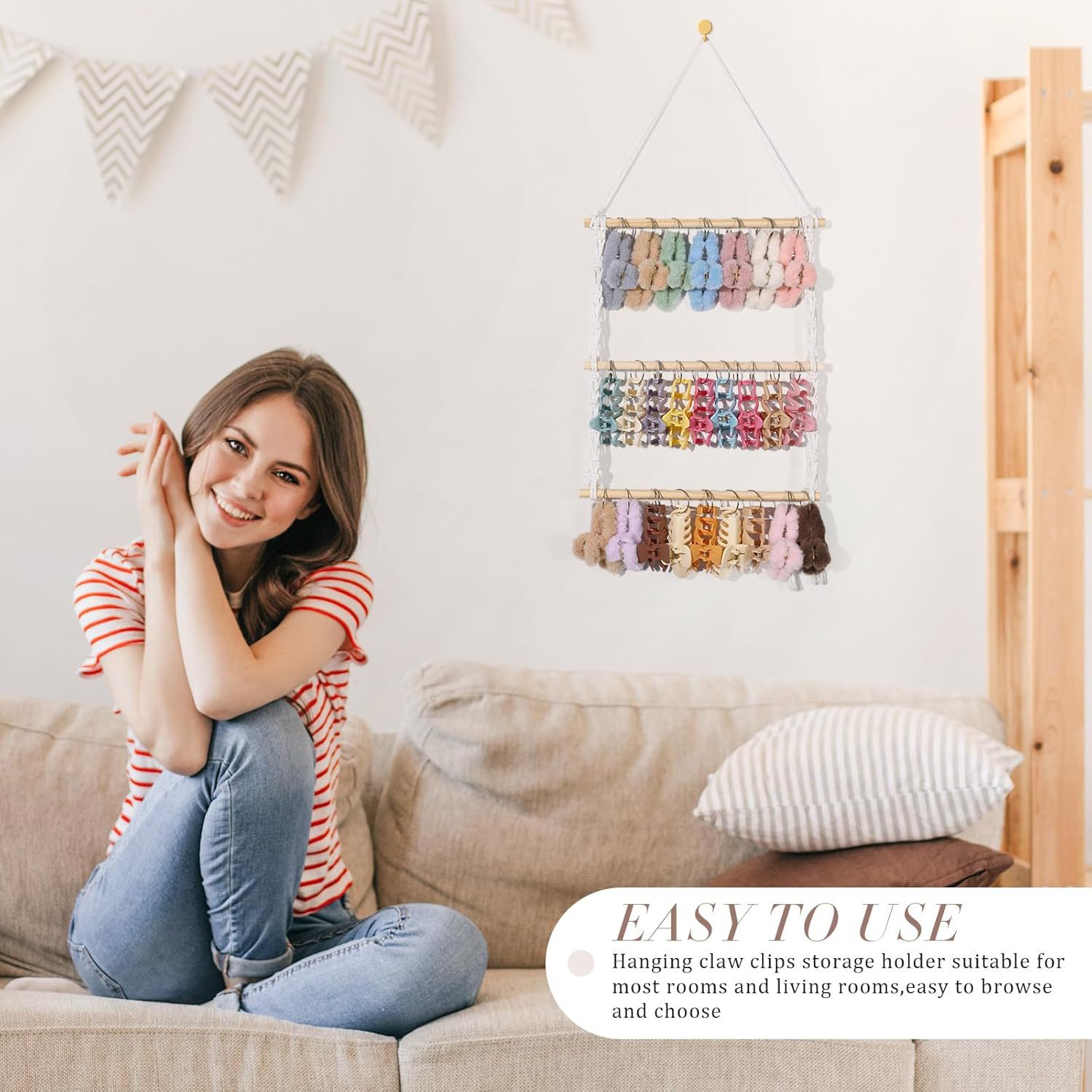 حامل عصابة رأس بوهو للتعليق عل - مراجعة Baby Clothing Hangers وسعره
