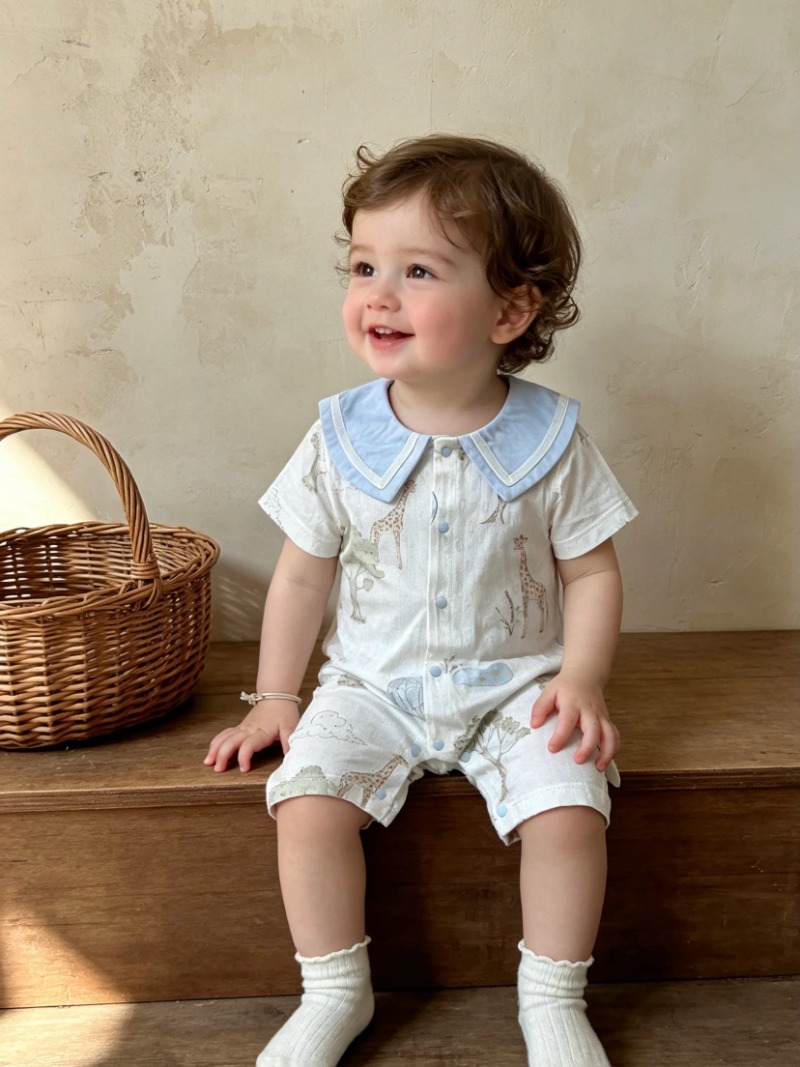 ملابس أطفال على شكل زرافة للمو - مراجعة Bamboo Bodysuit Baby وسعره