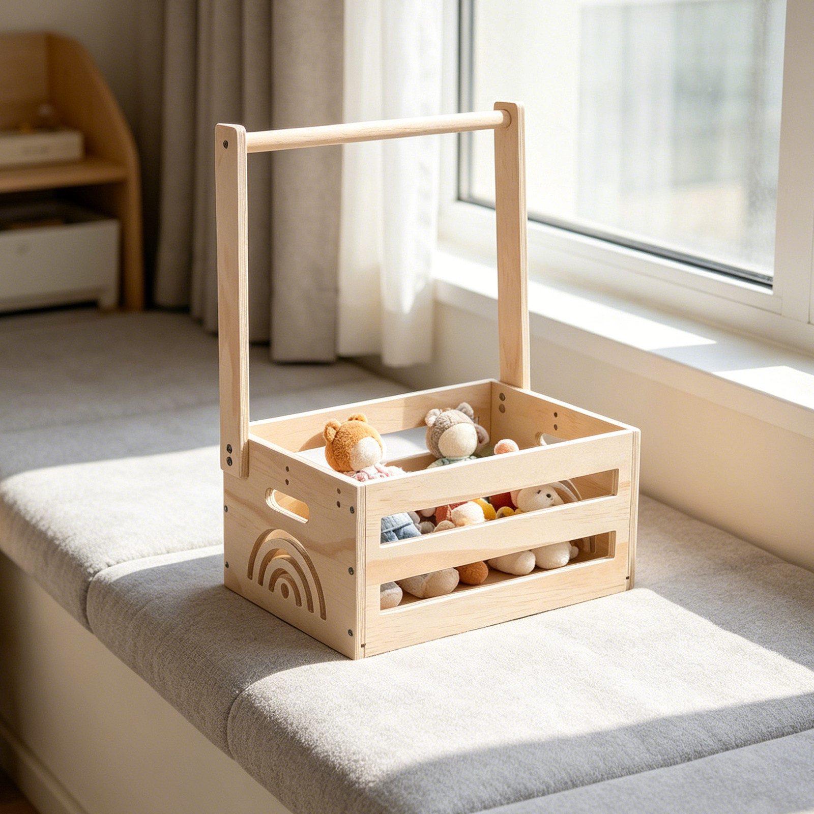 سلة تخزين ملابس الأطفال الخشبي - مراجعة Baby Clothing Rack For Baby Shower وسعره