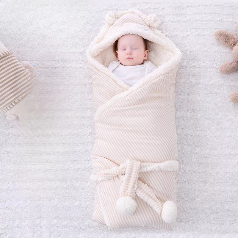 الوليد لامب الصوف قماط بطانية  - مراجعة Baby Clothing Material وسعره