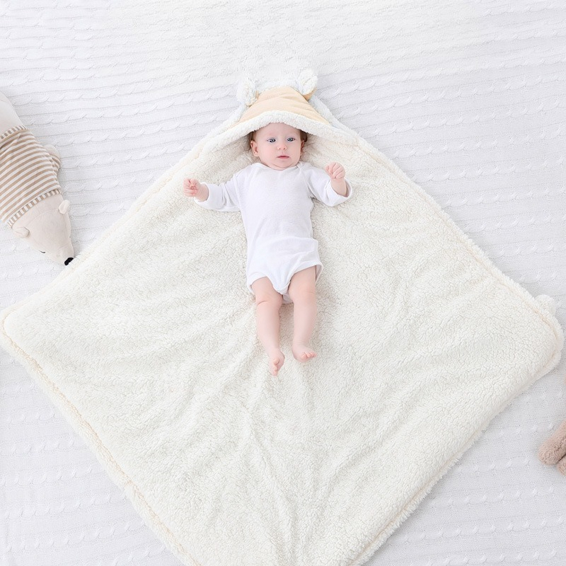 الوليد لامب الصوف قماط بطانية  - مراجعة Baby Clothing Material وسعره