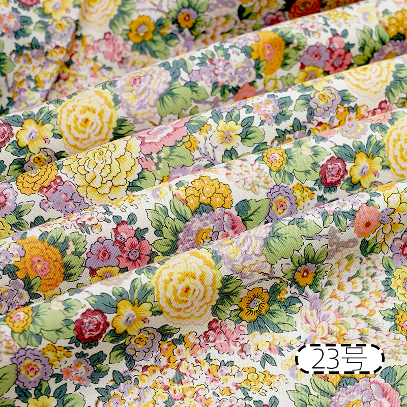 القطن الخالص المطبوعة النسيج ا - مراجعة Baby Clothing Sewing وسعره
