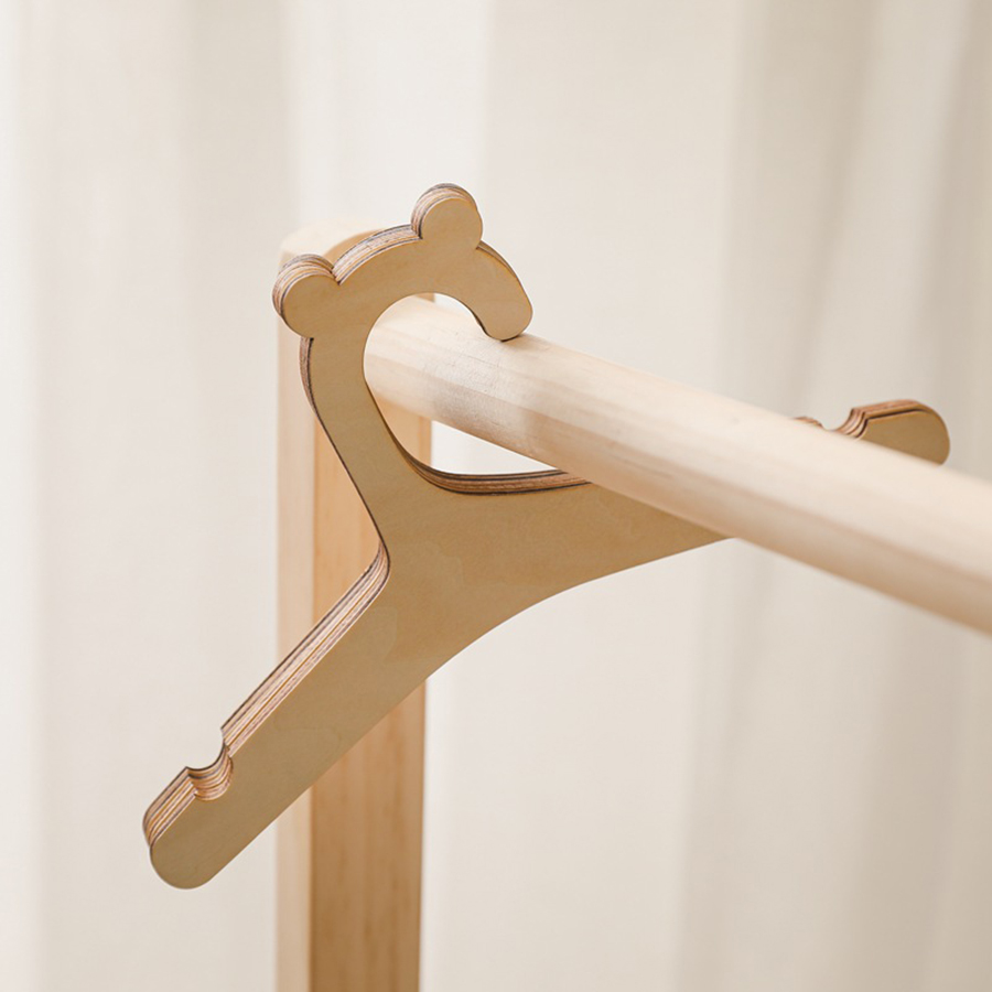 10 قطعة/المجموعة الطفل الإبداع - مراجعة Baby Clothing Hangers وسعره