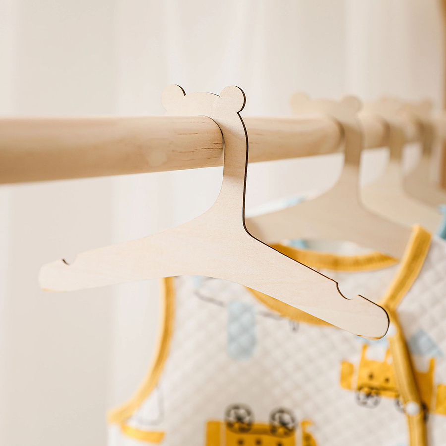 10 قطعة/المجموعة الطفل الإبداع - مراجعة Baby Clothing Hangers وسعره