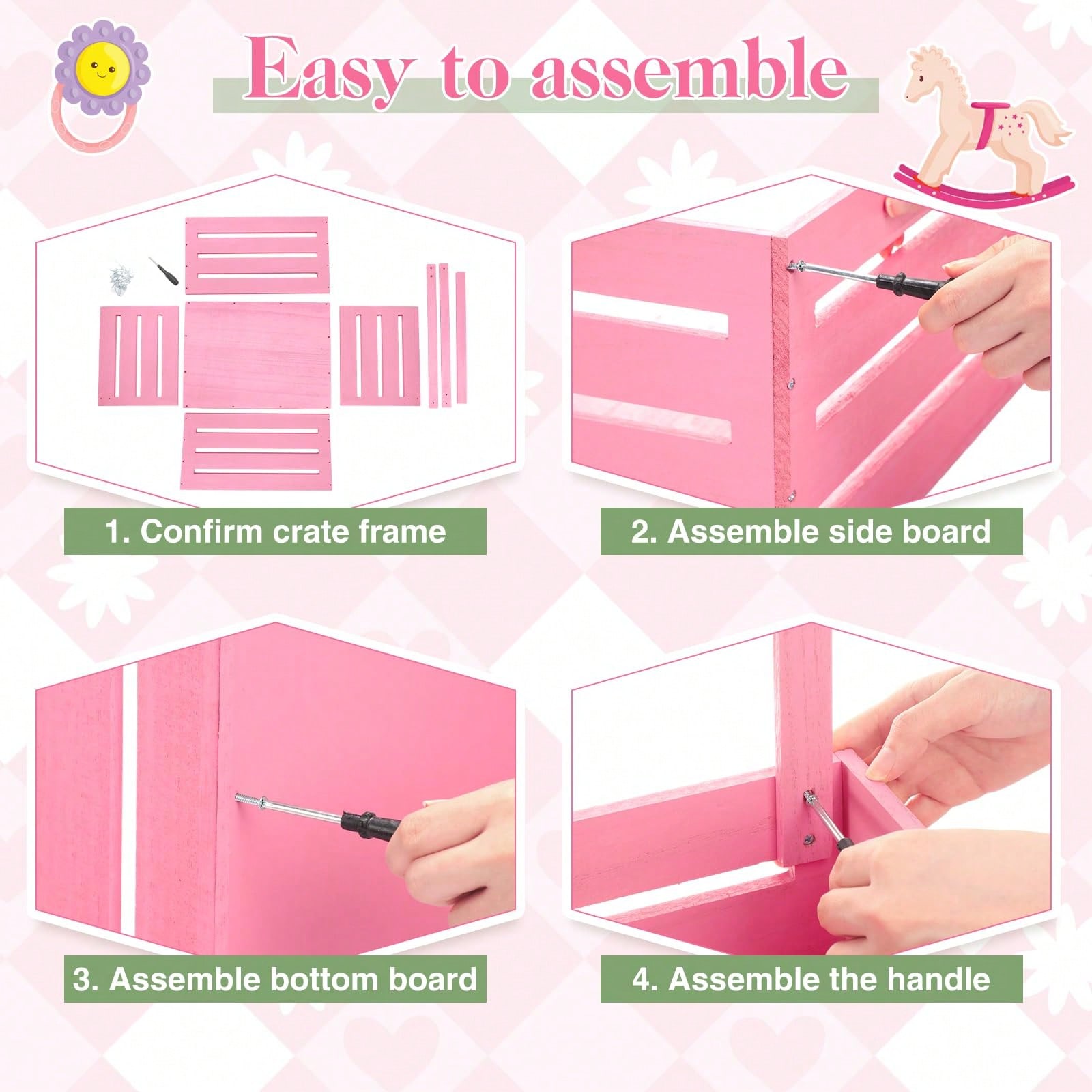 صندوق خشبي لحفلات استقبال المو - مراجعة Baby Clothing Rack Gift وسعره