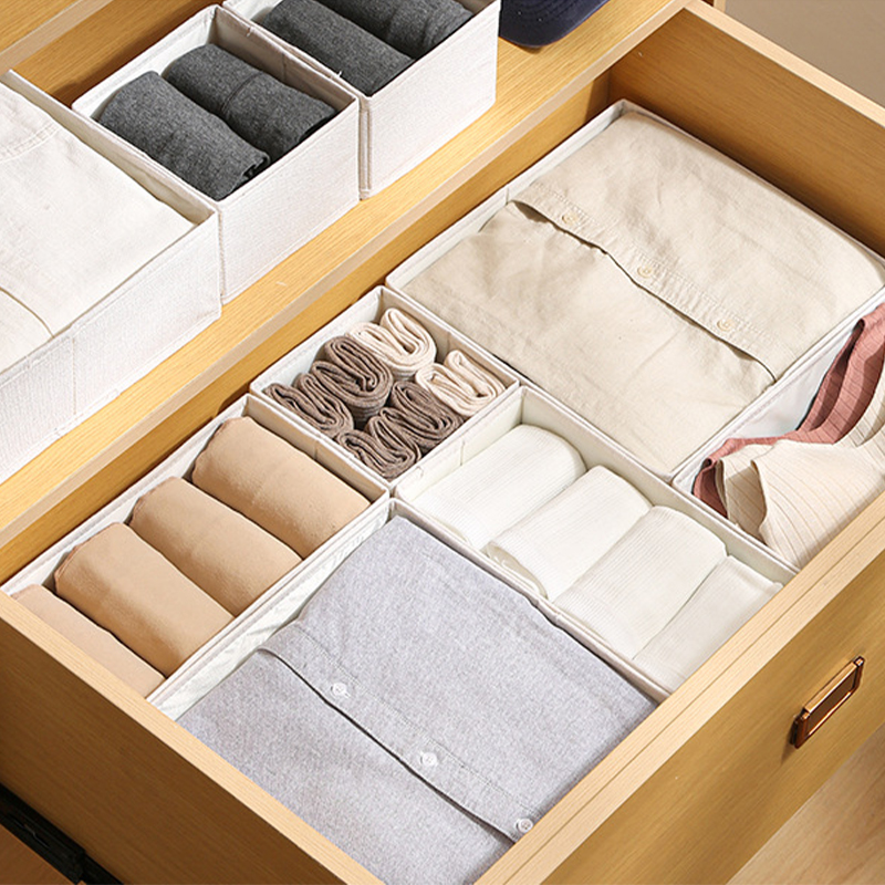 1/2 قطعة صندوق تخزين منظم حمال - مراجعة Baby Clothing Organizer وسعره