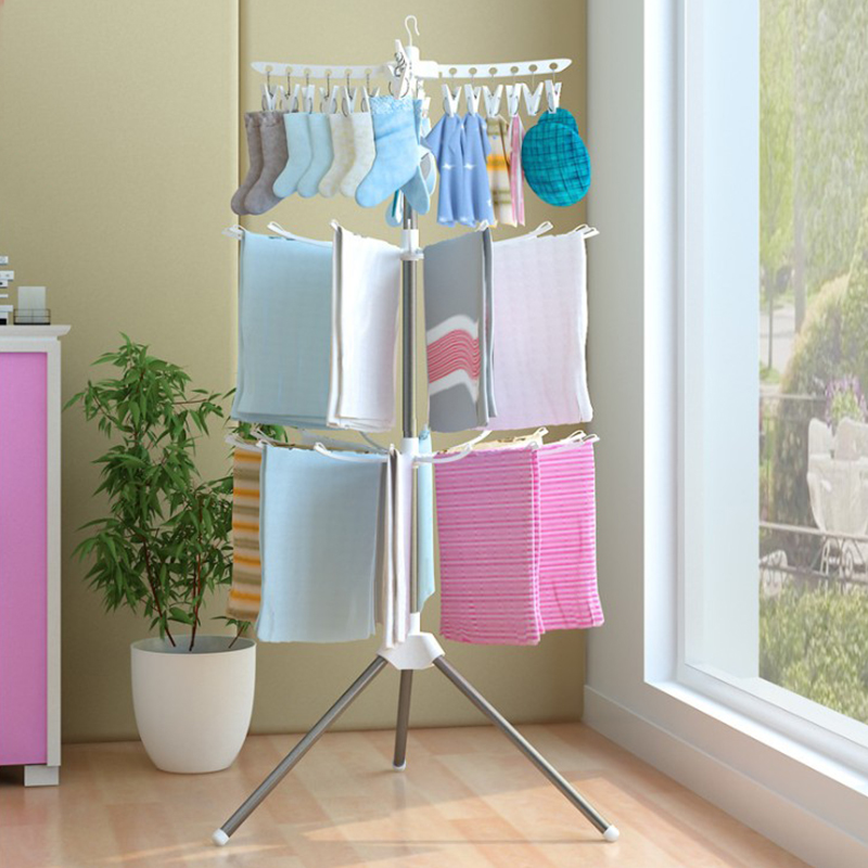 رف تجفيف ملابس الأطفال المحمول - مراجعة Baby Clothing Drying Rack وسعره