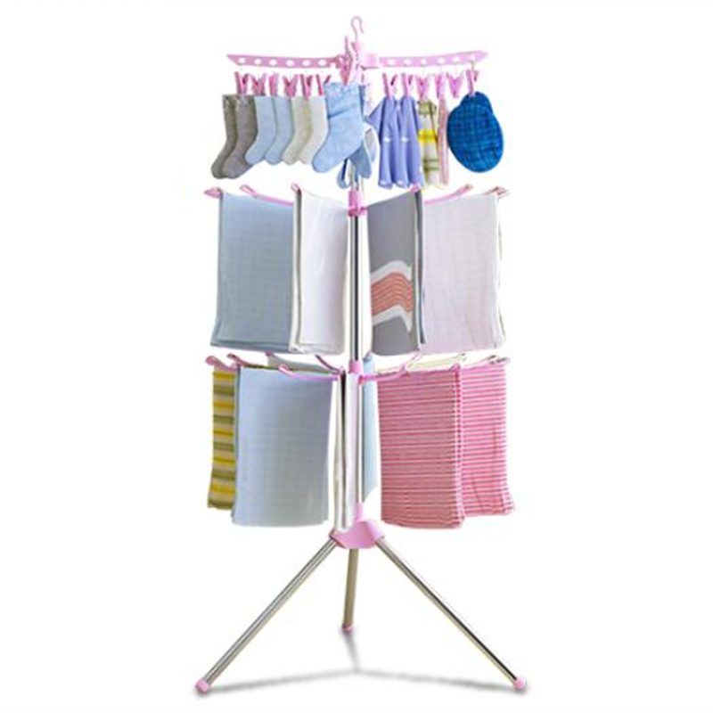 رف تجفيف ملابس الأطفال المحمول - مراجعة Baby Clothing Drying Rack وسعره
