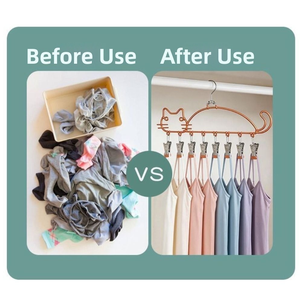 رف تجفيف الجوارب على شكل قطة م - مراجعة Baby Clothing Drying Rack وسعره