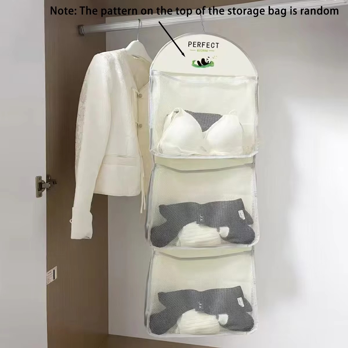 حقيبة تخزين شبكية معلقة للملاب - مراجعة Baby Clothing Storage وسعره