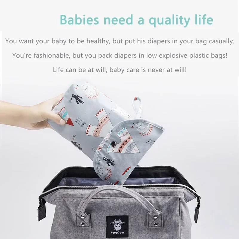 حقيبة منظم حفاضات الأطفال قابل - مراجعة Baby Clothing Organizer وسعره