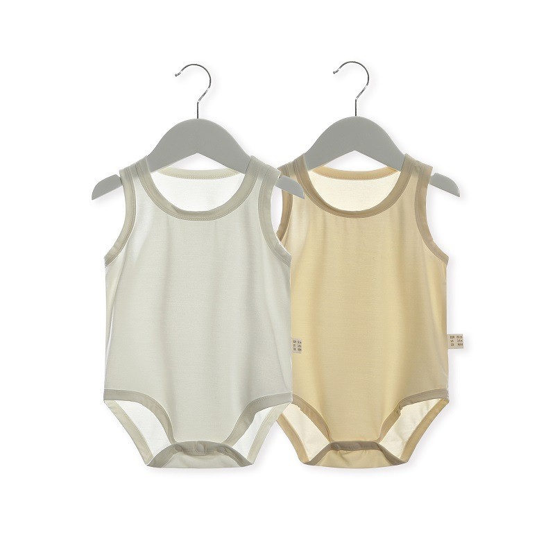 بدلة أطفال بدون أكمام من الخيز - مراجعة Bamboo Bodysuit Baby وسعره