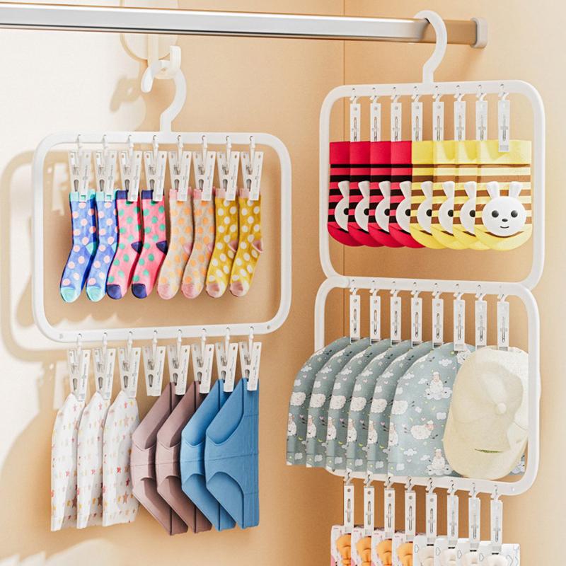 CPI-رف تجفيف متعدد الوظائف ومت - مراجعة Baby Clothing Drying Rack وسعره